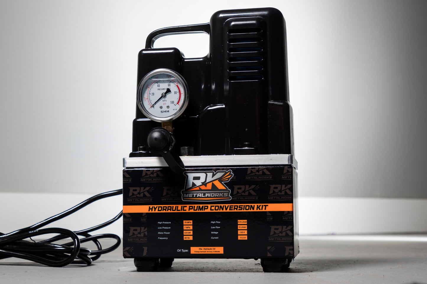 Harbor Freight 20 Ton Press Electric Hydraulic Conversion Kit