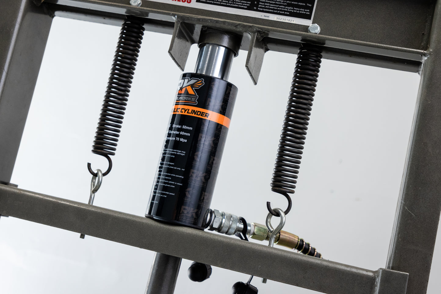 Harbor Freight 20 Ton Press Electric Hydraulic Conversion Kit